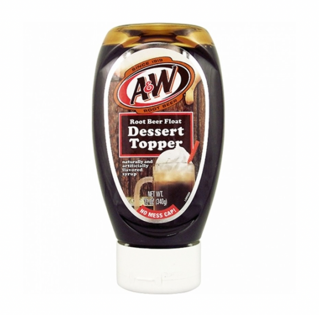 A&W Root Beer Float Topper 340g - Sugar Box