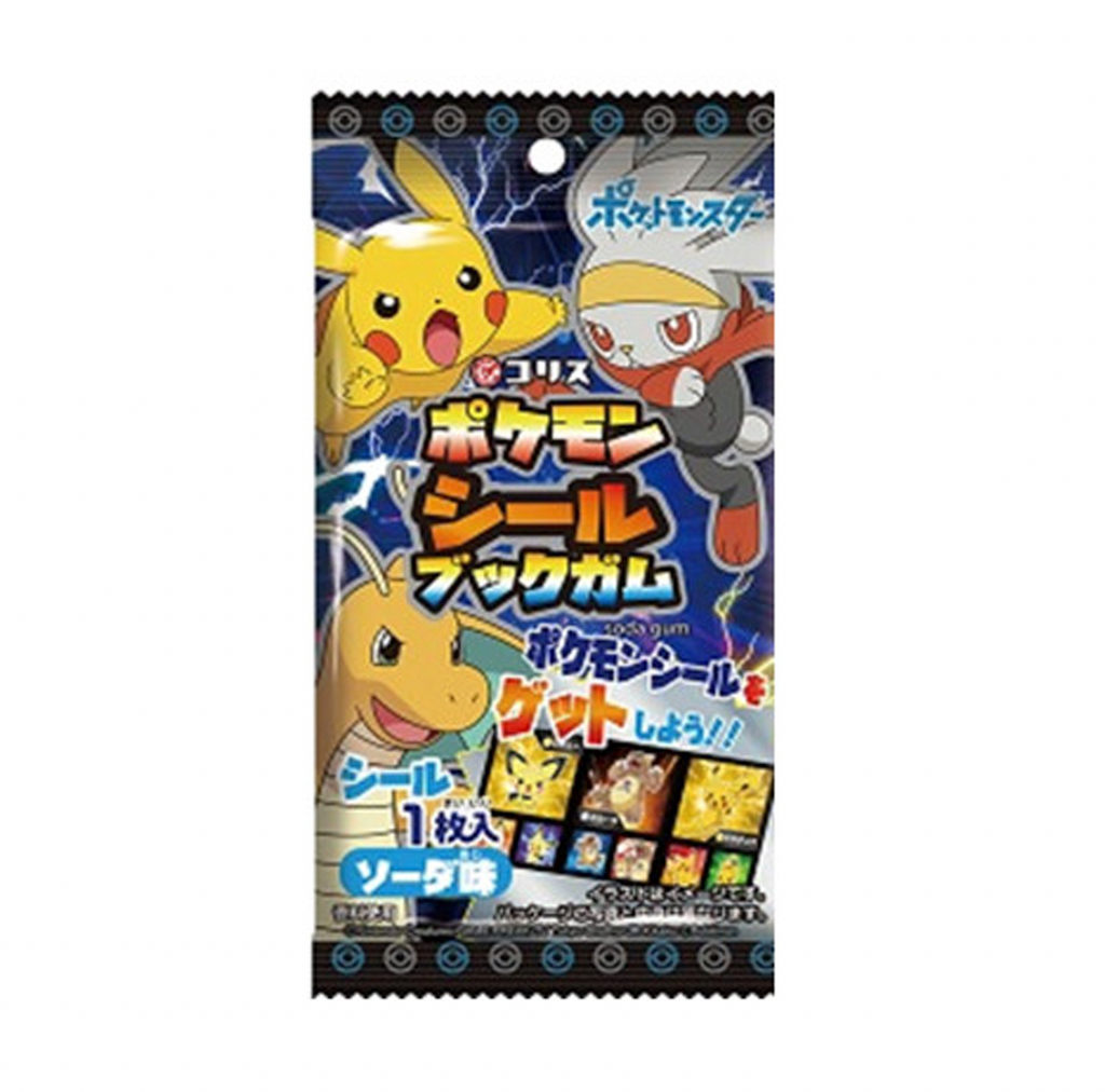 Coris Pokémon Seal Book Soda Gum 4g - Sugar Box