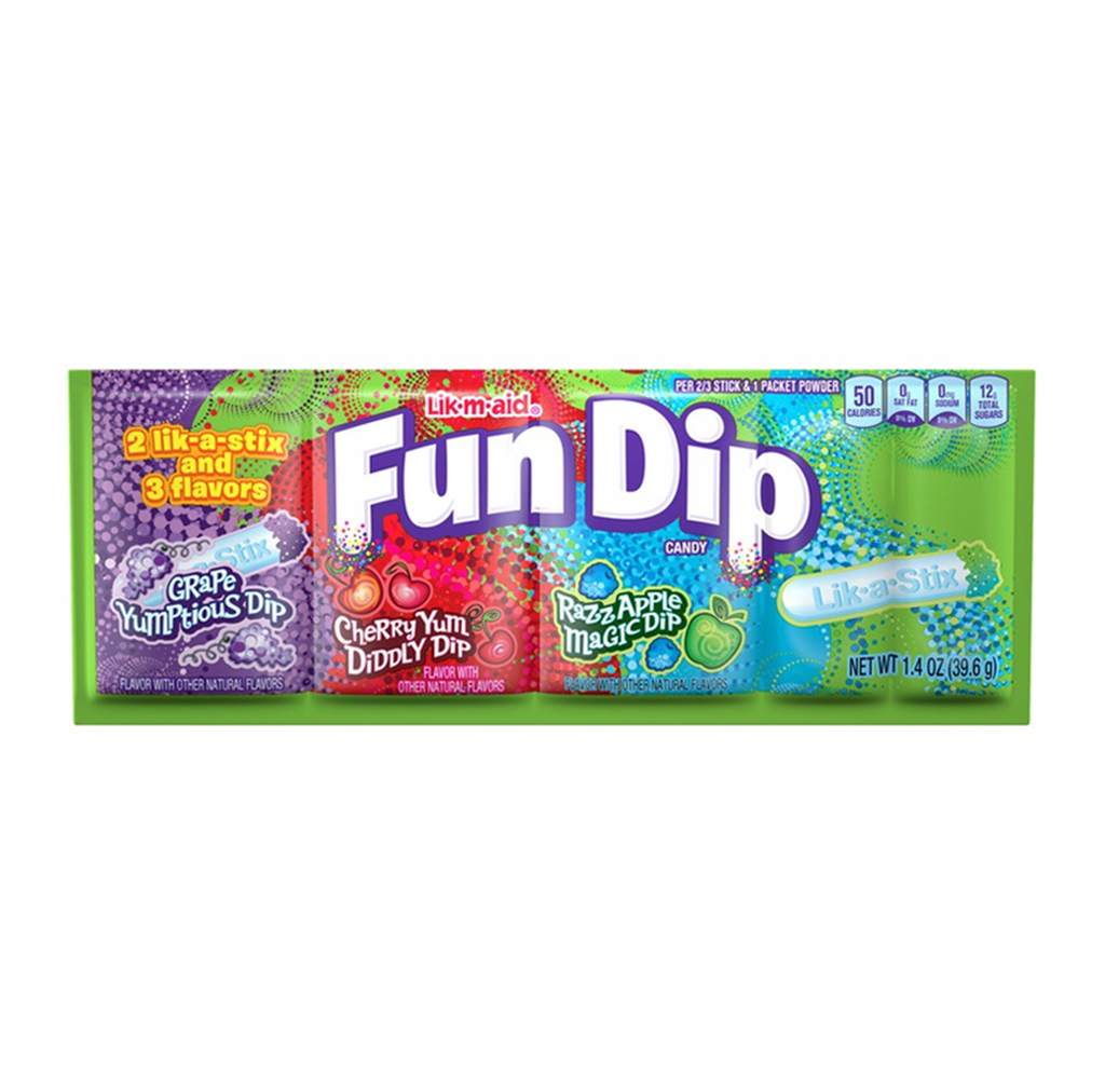 Fun Dip 3 Flavours 39g - Sugar Box