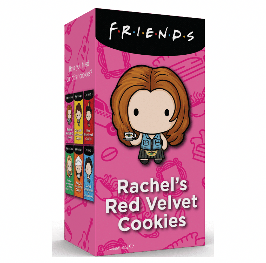 Friends Cookies Rachel's Red Velvet Cookies 150g - Sugar Box