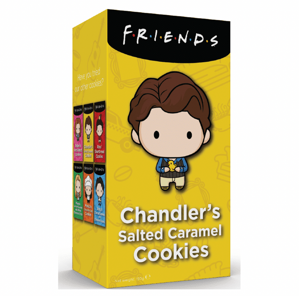 Friends Cookies Chandler's Salted Caramel Cookies 150g - Sugar Box