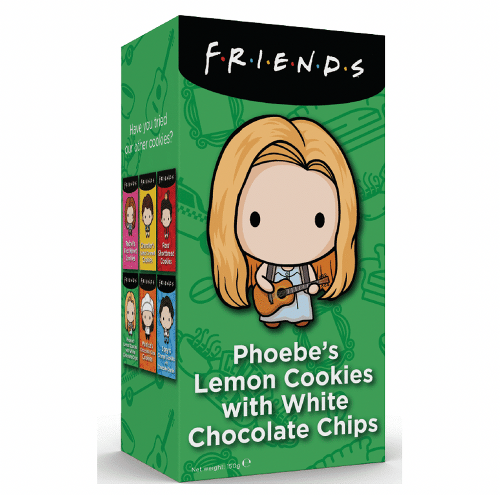 Friends Cookies Phoebe's Lemon Cookies With White Chocolate Chips 150g - Sugar Box