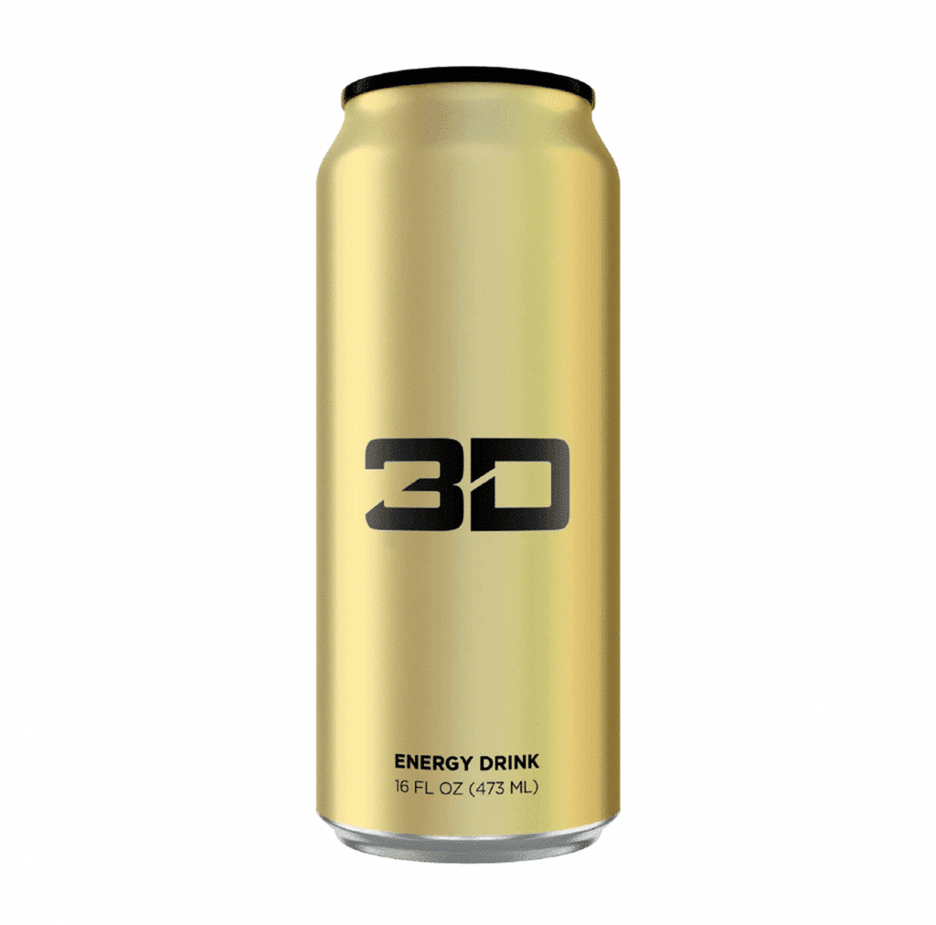 3D Energy Gold (Pina Coloda) 473ml - Sugar Box