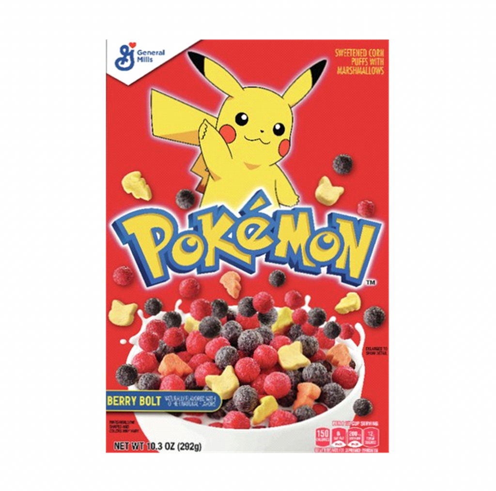Pokemon Cereal Berry Bolt 292g - Sugar Box