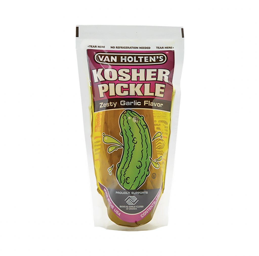 Van Holtens Large Pickle Kosher Garlic - Sugar Box