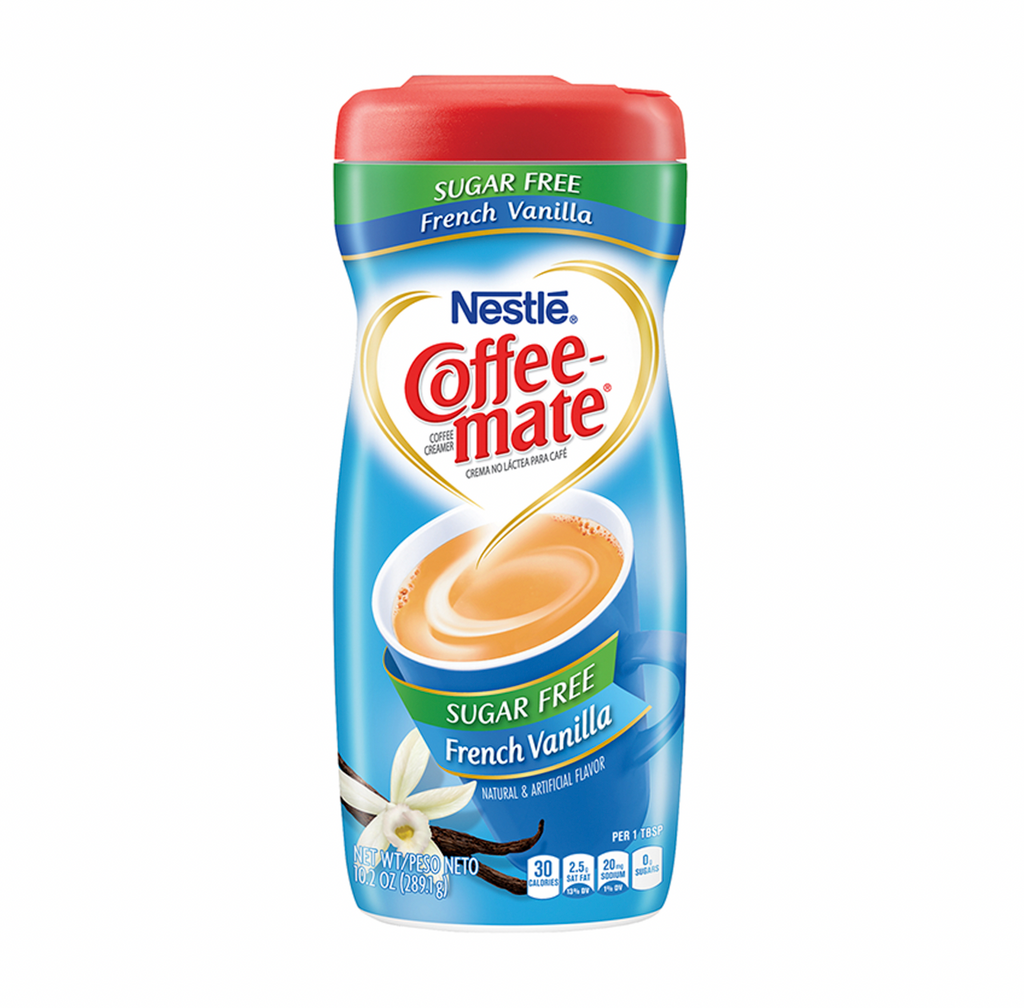 Coffee-Mate Sugar Free French Vanilla Coffee Creamer 289g - Sugar Box