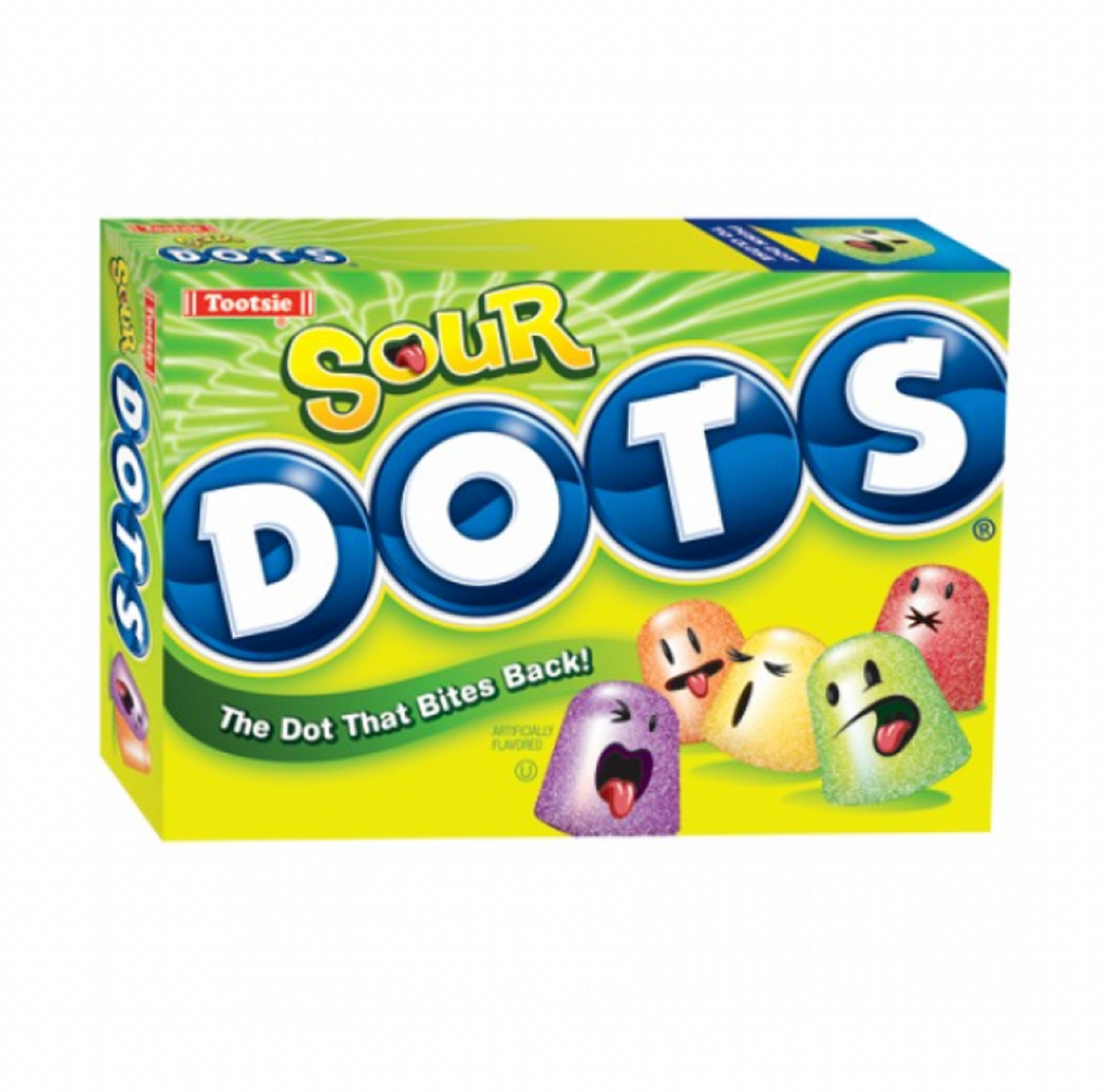Sour Dots Theatre Box 170g - Sugar Box