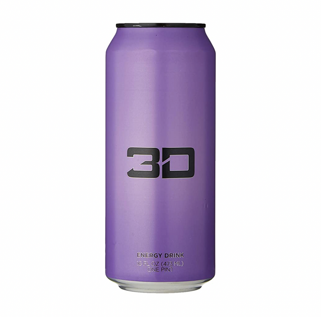 3D Energy Purple (Grape) 473ml - Sugar Box