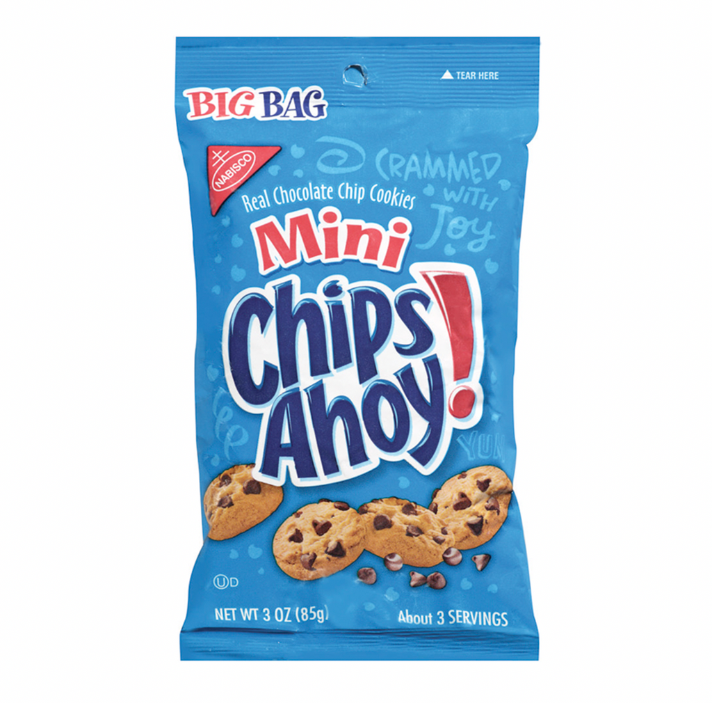 Chips Ahoy Choc Chip Cookies Peg Bag 85g - Sugar Box