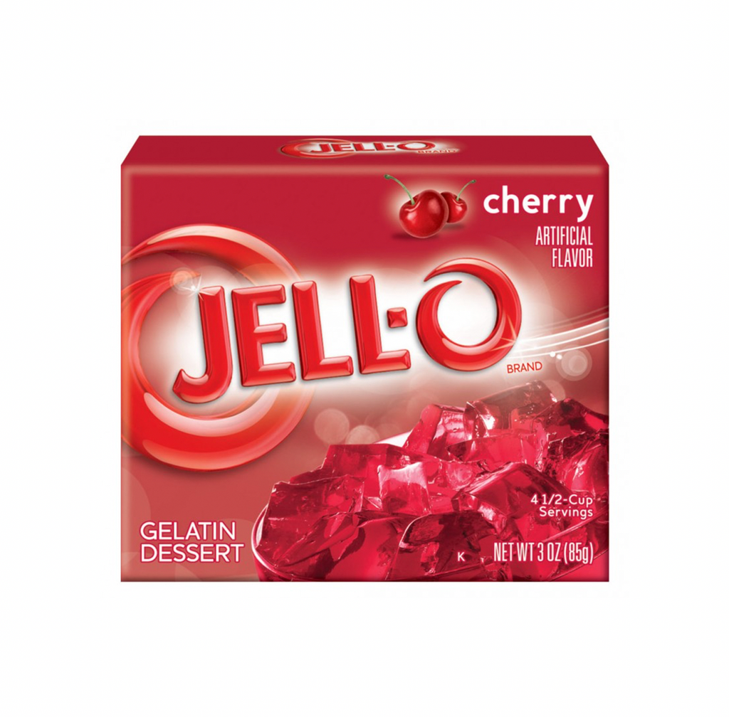 Jell-O Cherry 85g - Sugar Box