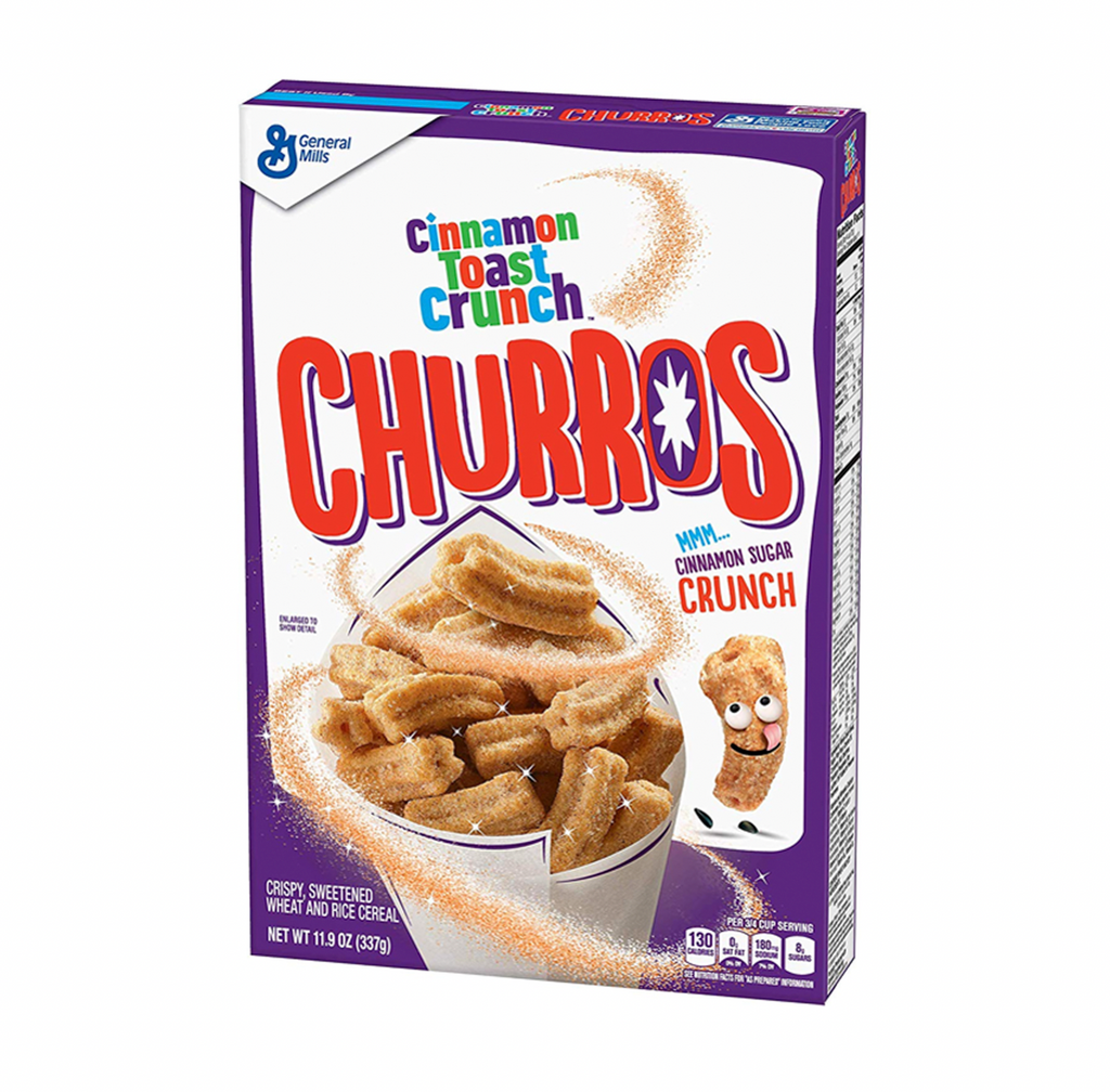 Cinnamon Toast Crunch Churros Cereal 337g - Sugar Box