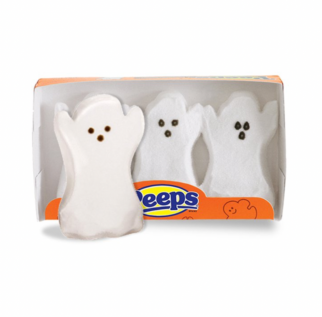 Peeps Halloween Marshmallow Ghosts 3 Pack 42g - Sugar Box