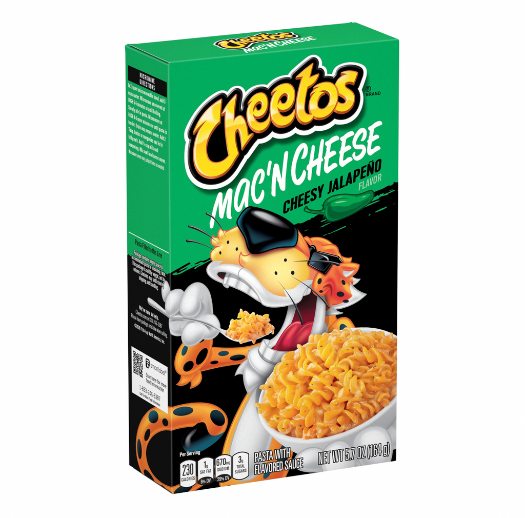 Cheetos Jalapeno Mac N Cheese Box 164g - BEST BEFORE DATED FEB '22 - Sugar Box