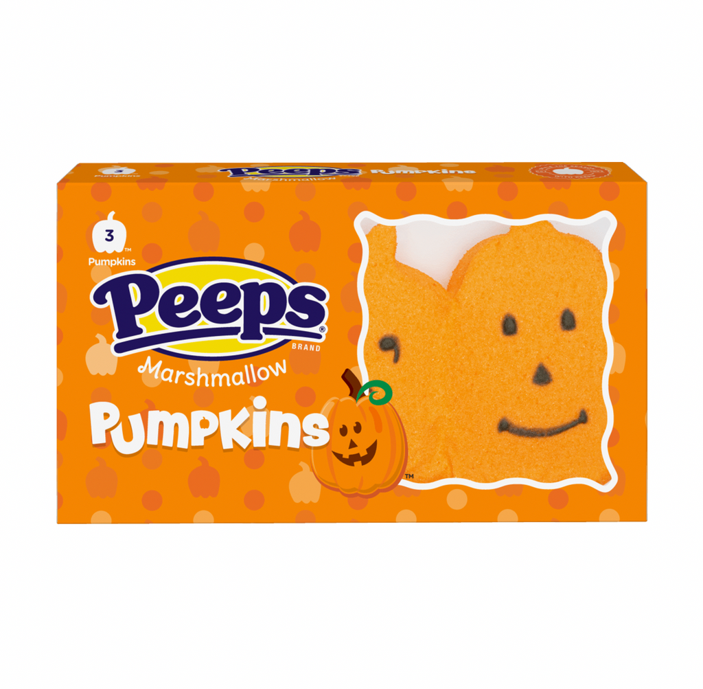 Peeps Halloween Marshmallow Pumpkins 3 Pack 42g - Sugar Box