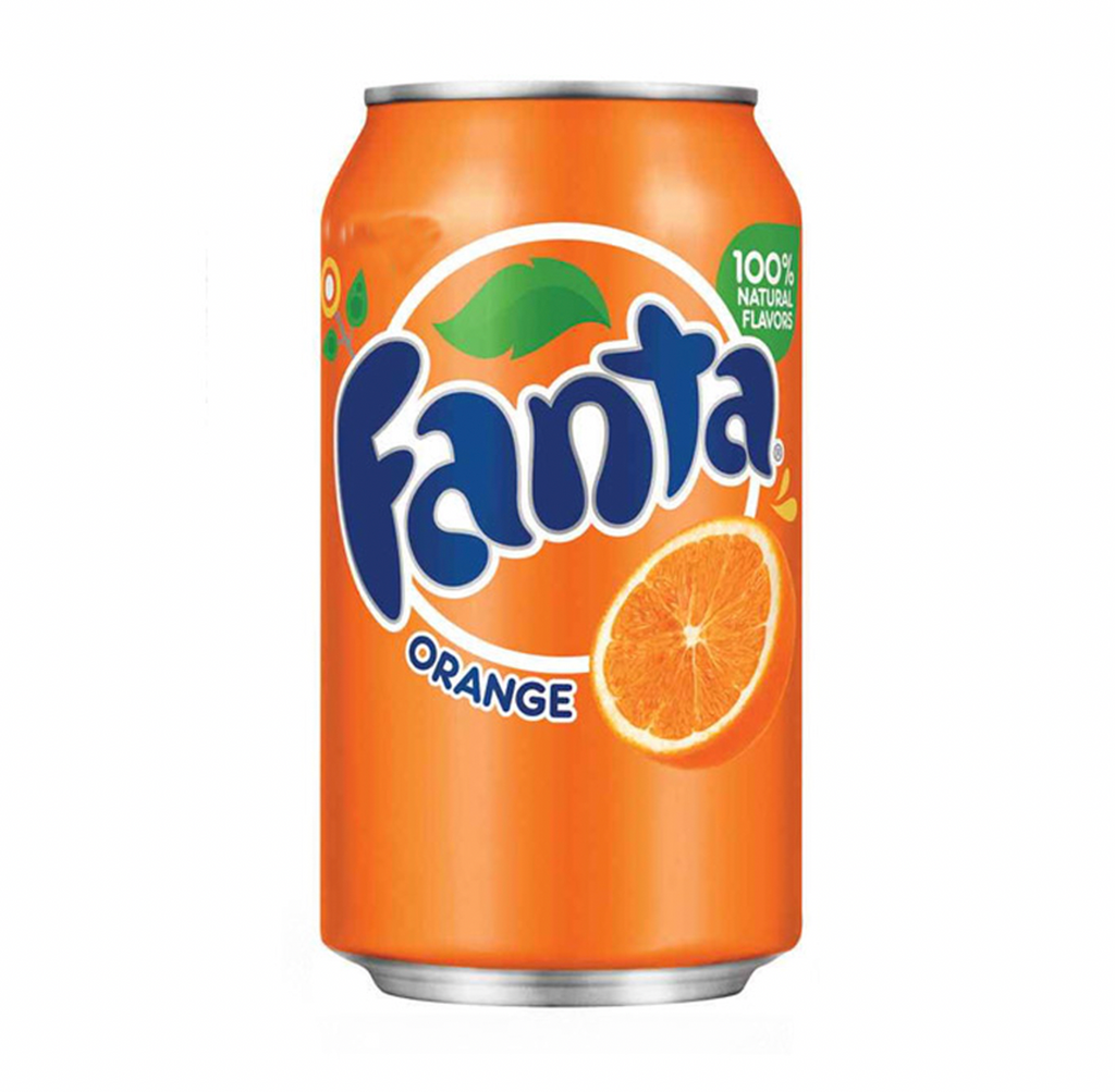 Fanta Orange USA 355ml - Sugar Box