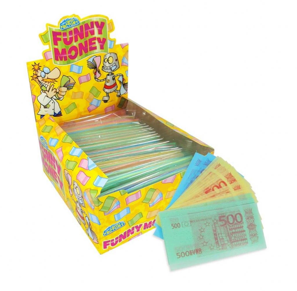 Crazy Candy Factory Edible Funny Money 14g - Sugar Box