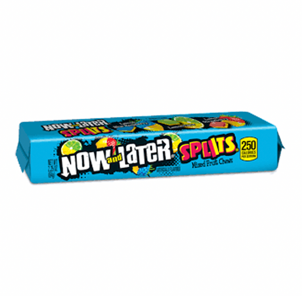 Now and Later Splitz Mixed Fruit Chews 69g - Sugar Box