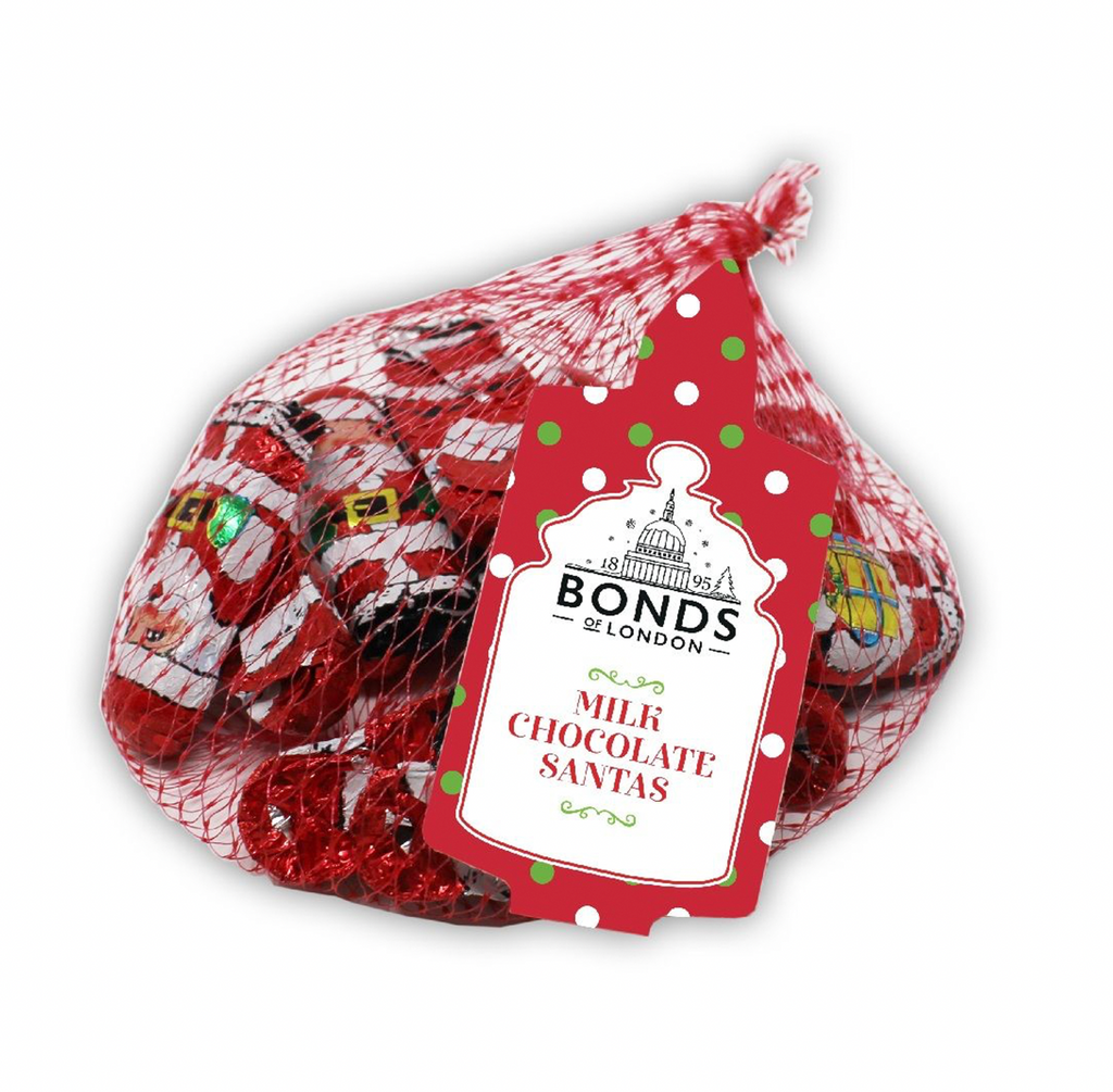 Bond's Milk Chocolate Santa's Net 80g - Sugar Box