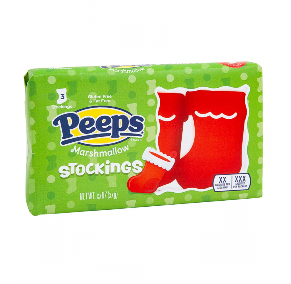 Peeps Marshmallow Stockings 3 pack 43g - Sugar Box