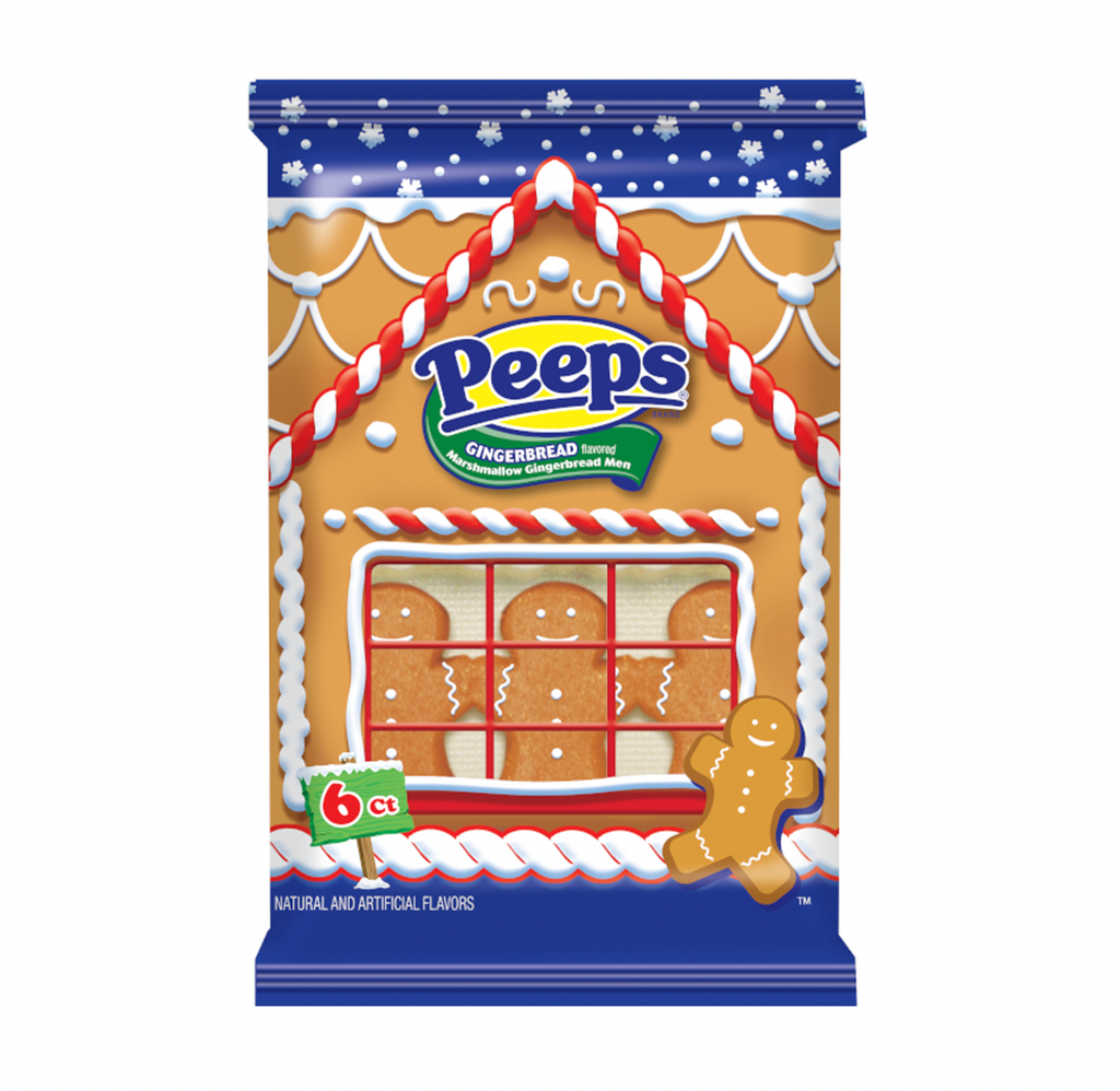 Peeps Marshmallow Gingerbread 6 pack 85g - Sugar Box