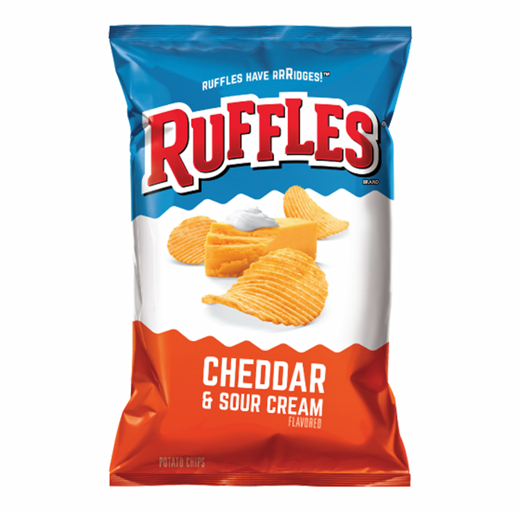 Ruffles Cheddar and Sour Cream 184g - Sugar Box