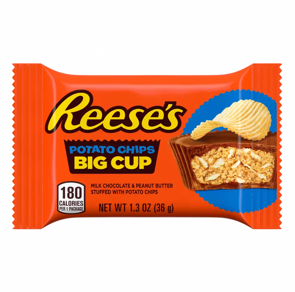 Reese's Big Cup Stuffed With Potato Chips 36g - Sugar Box