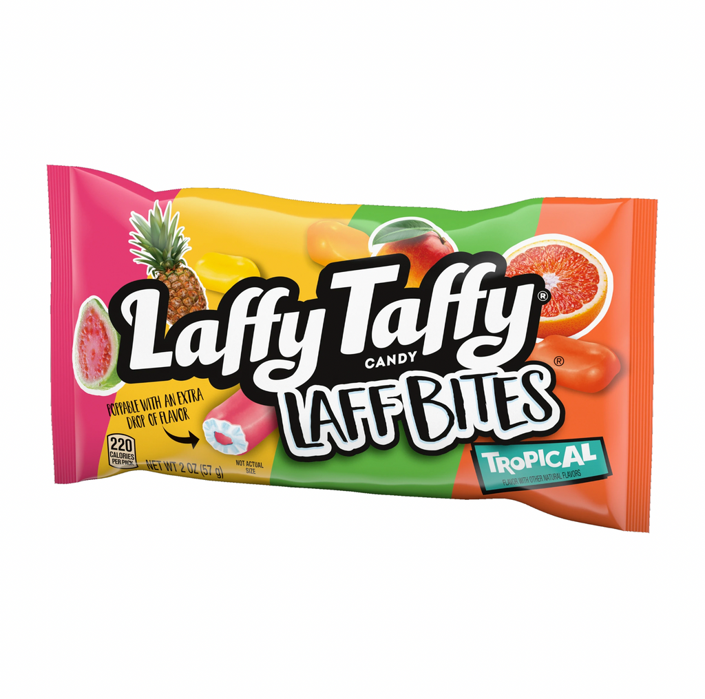 Laffy Taffy Laff Bites Tropical 56.7g - Sugar Box