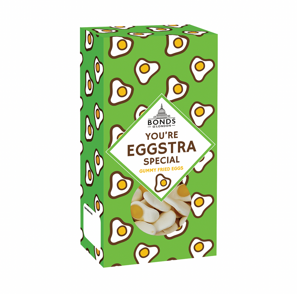 Bond's Fried Egg Pun "You're Eggstra Special" Gift Box 180g - Sugar Box