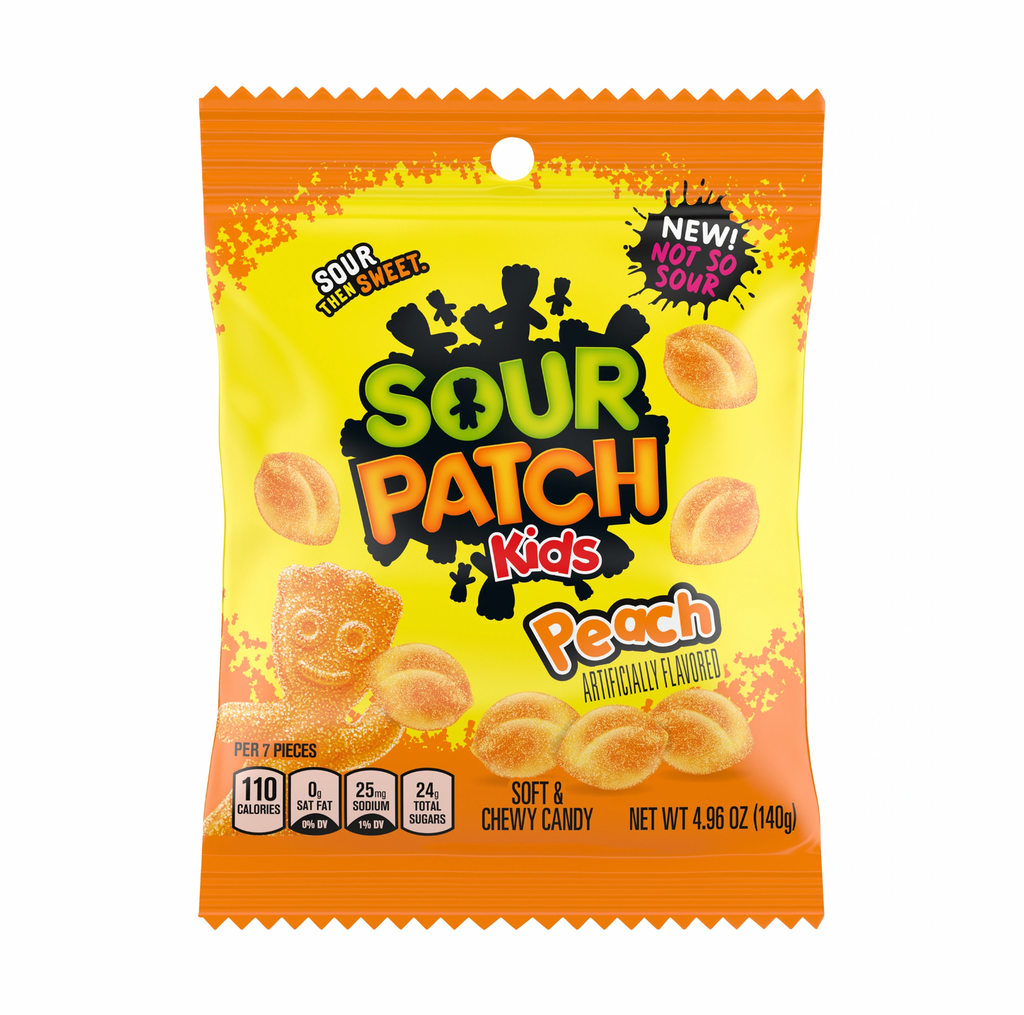 Sour Patch Kids Peach 141g - Sugar Box