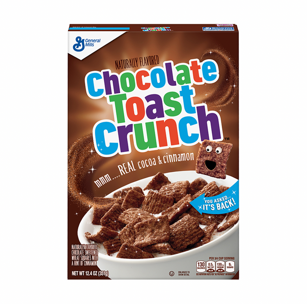 Chocolate Toast Crunch Cereal 352g - Sugar Box