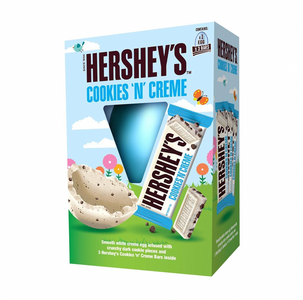 Hershey's Cookies N Creme Large Easter Egg 232g - Sugar Box