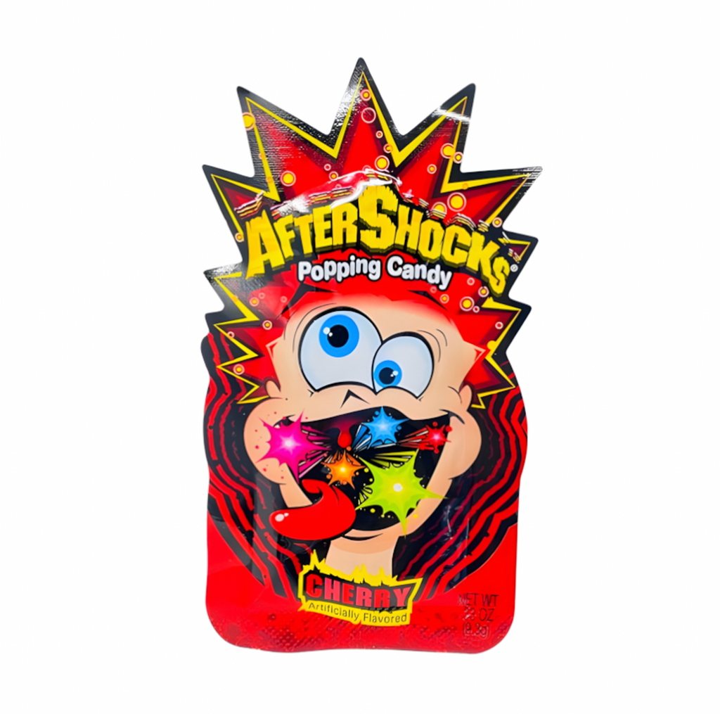 AfterShocks Popping Candy Cherry 9.3g - Sugar Box