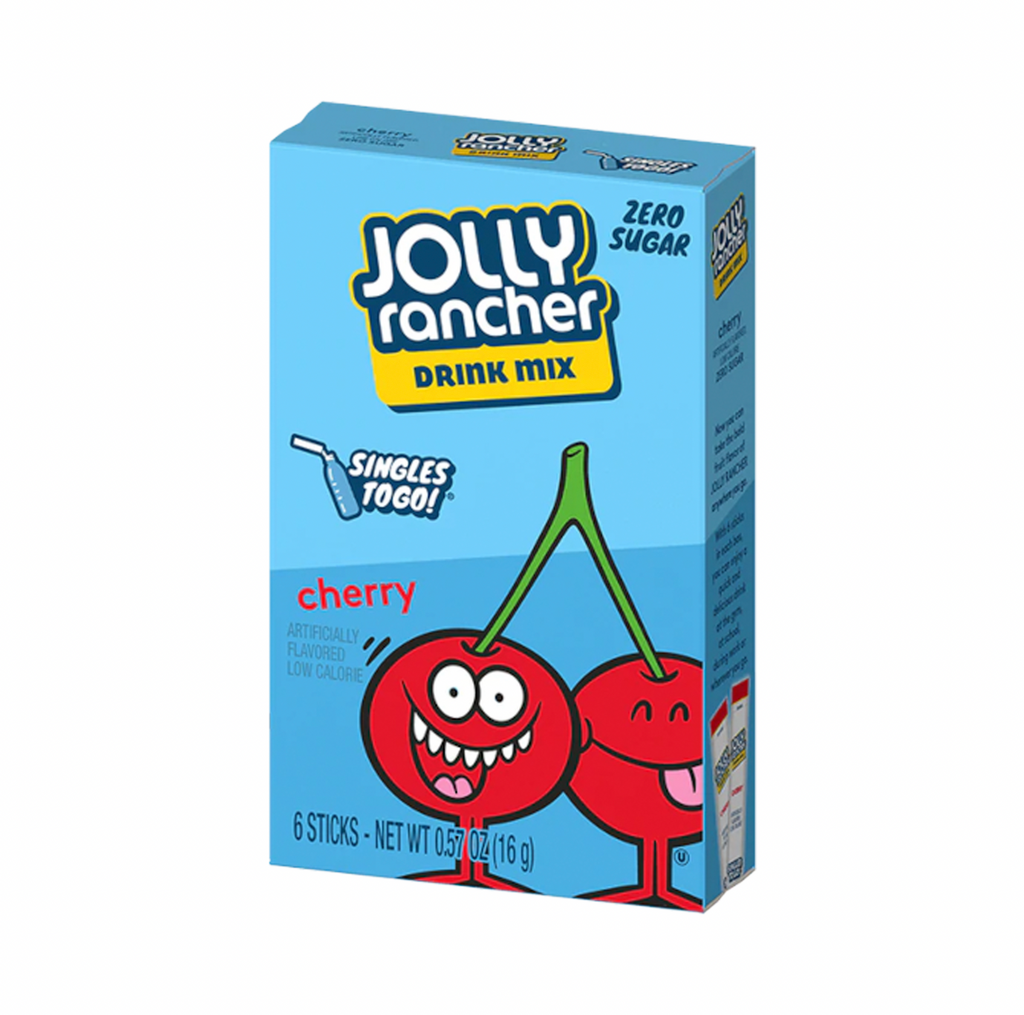 Jolly Rancher Singles To Go 6 Pack Cherry - Sugar Box