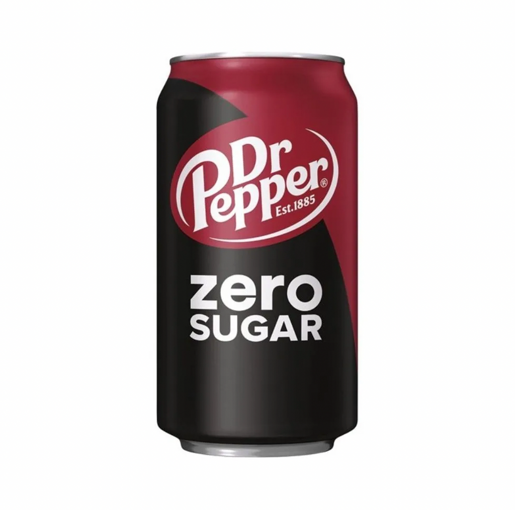 Dr Pepper Zero 355ml - Sugar Box