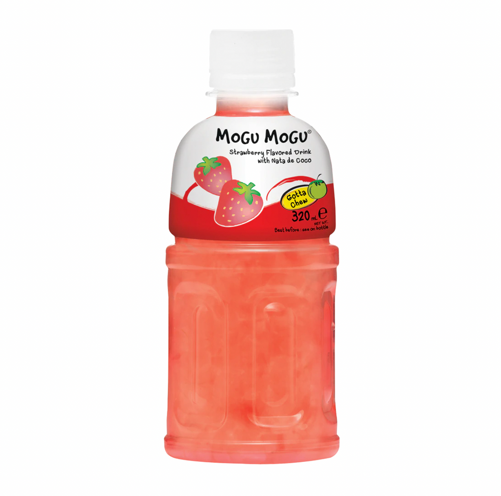 Mogu Mogu Strawberry 320ml - Sugar Box
