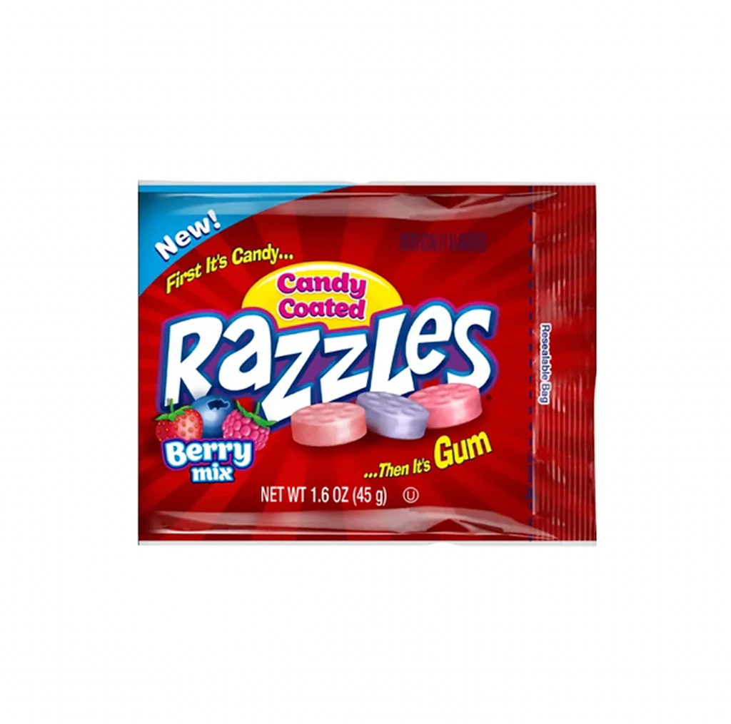 Razzles Berry Mix 45g - Sugar Box