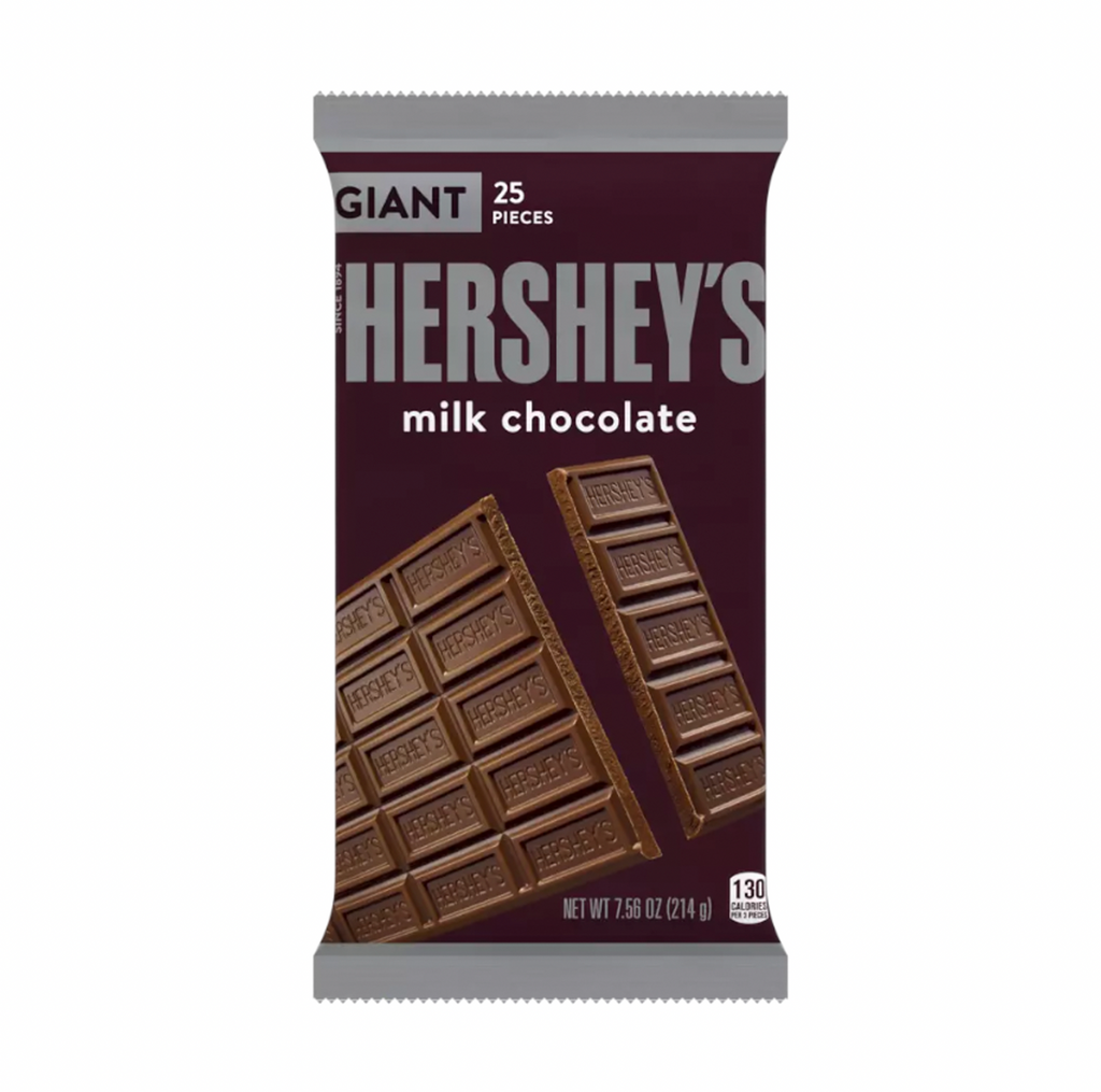 Hershey's Milk Chocolate Giant Bar 214g - Sugar Box