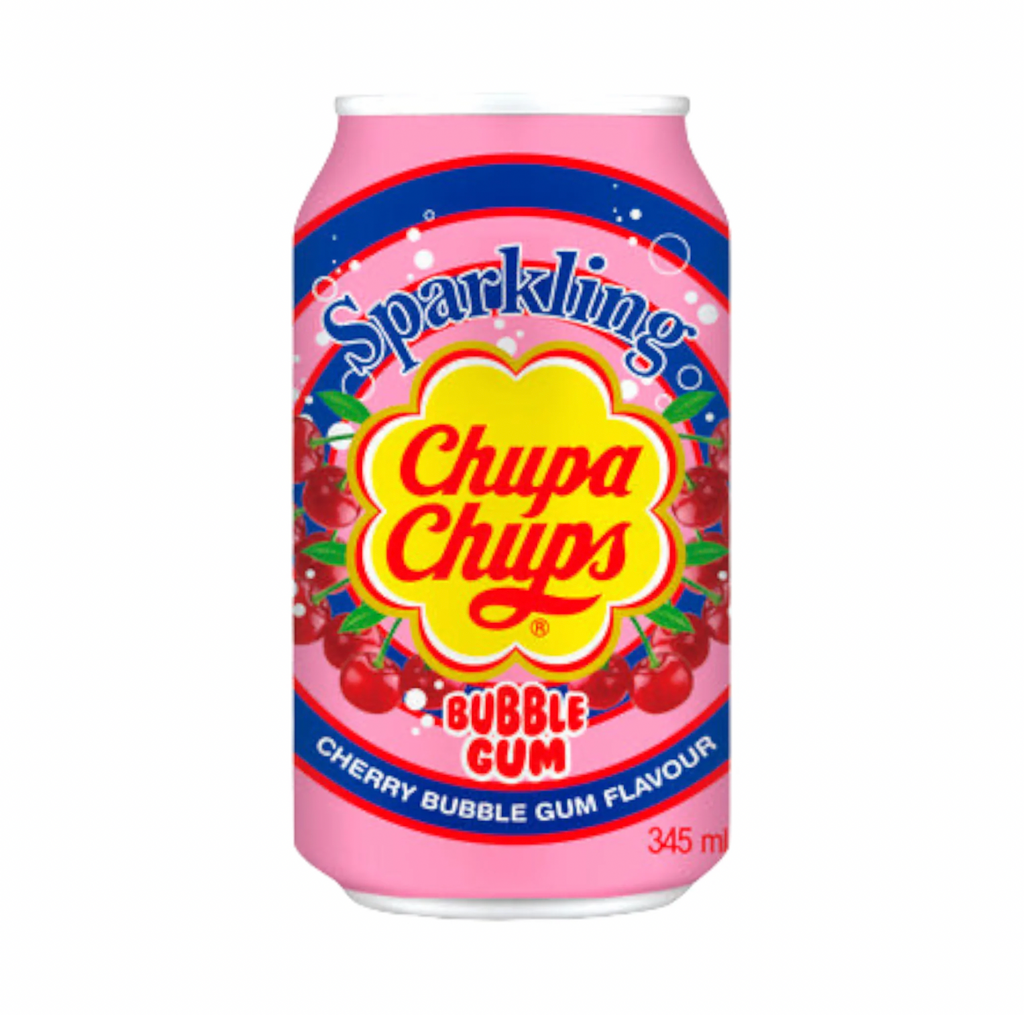 Chupa Chups Bubblegum Soda 345ml - Sugar Box