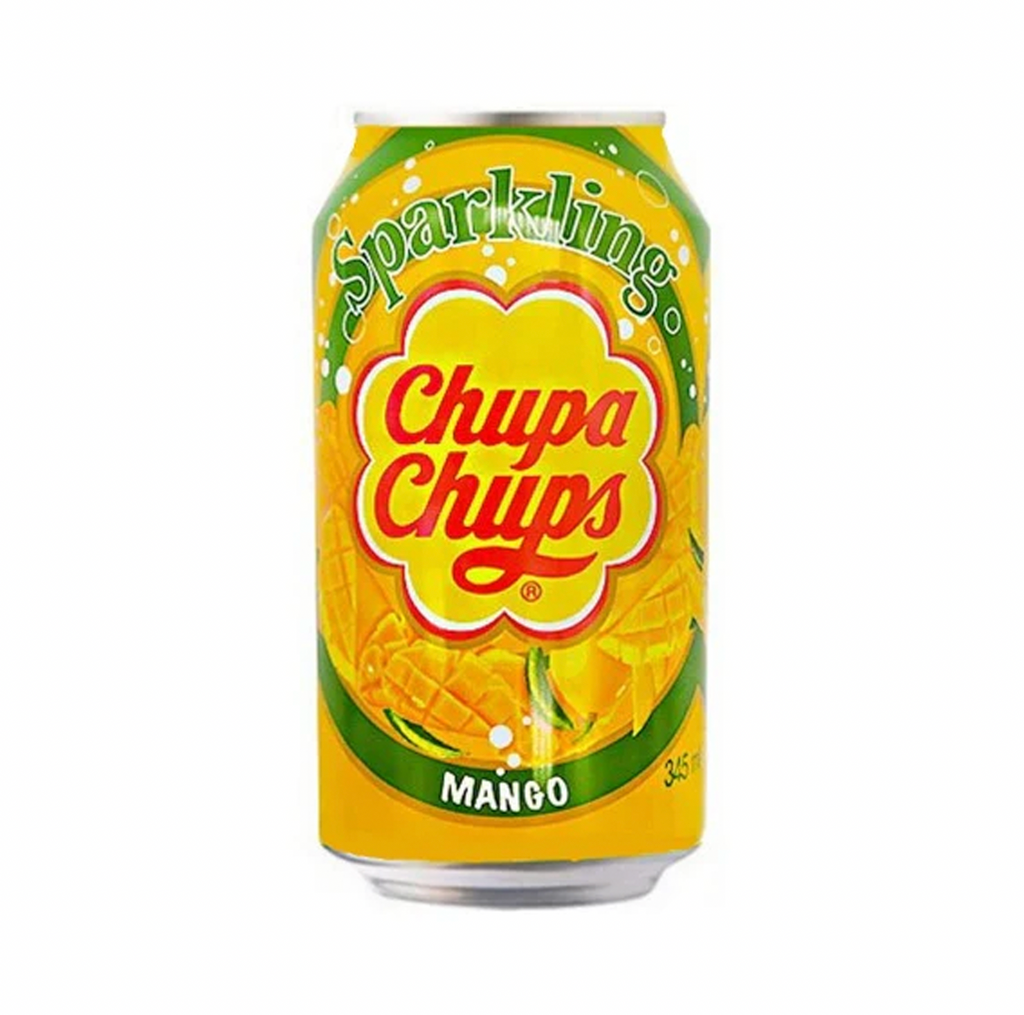 Chupa Chups Mango Soda 345ml - Sugar Box