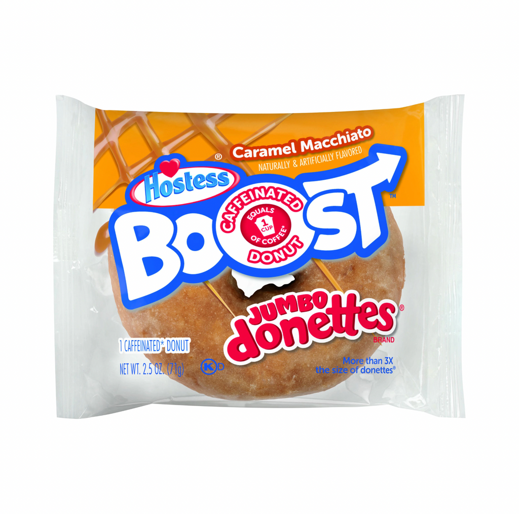 Hostess Boost Jumbo Donettes Caramel Macchiato 71g - Sugar Box