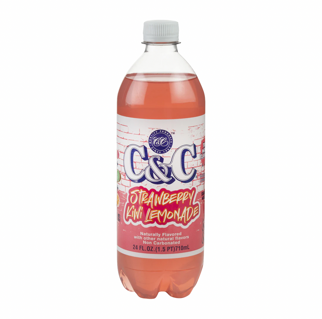 C&C Soda Strawberry Kiwi 710ml - Sugar Box