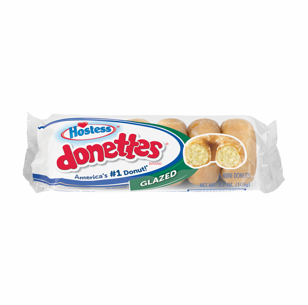 Hostess Donettes Glazed Mini Donuts 105g - Sugar Box
