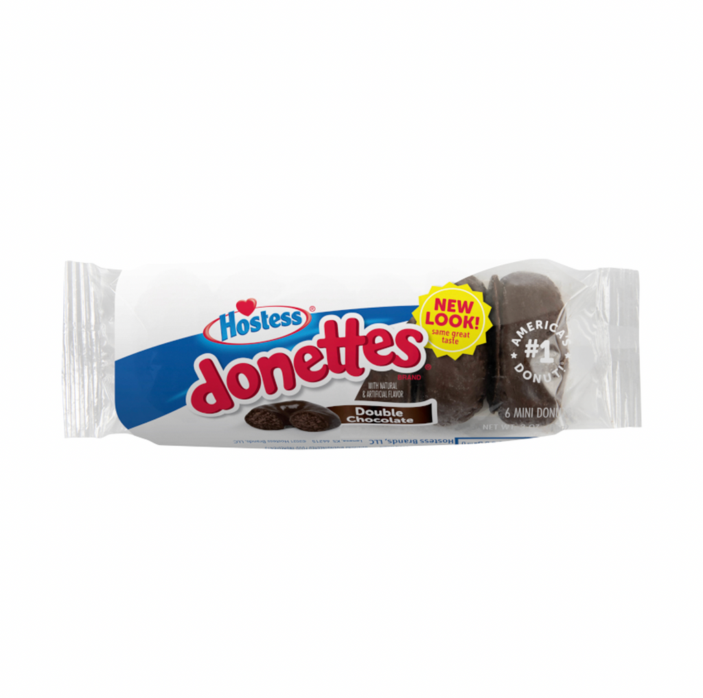 Hostess Double Chocolate Flavoured Donettes 85g - Sugar Box