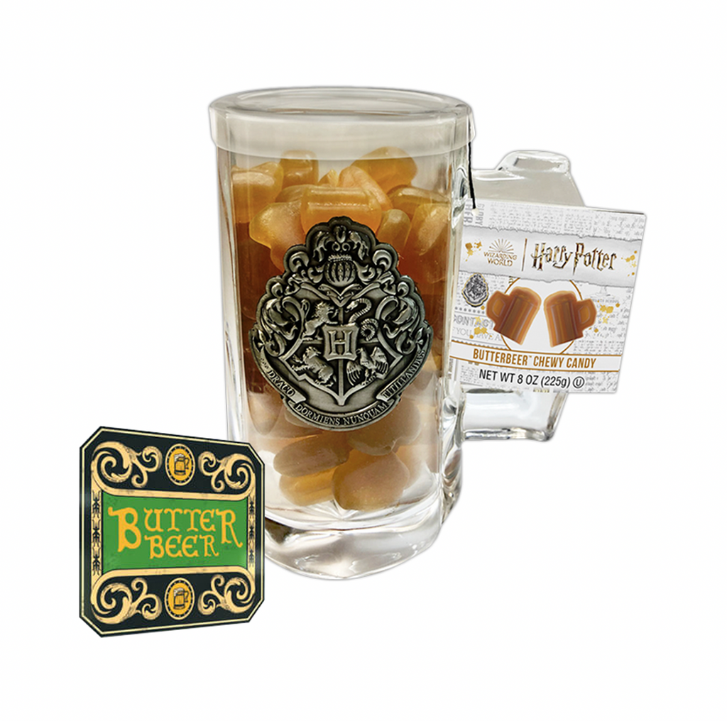 Harry Potter Butterbeer Chewy Candy In Glass Mug 226g - Sugar Box