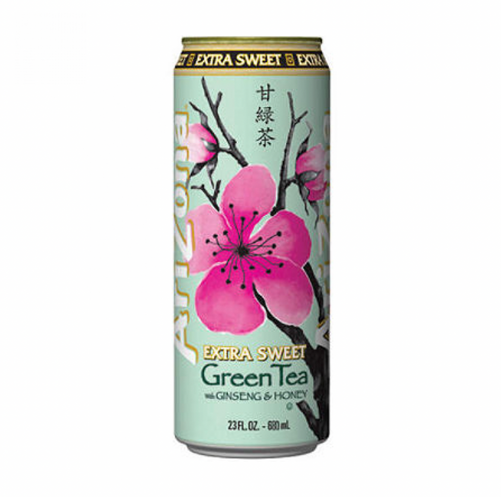 Arizona Extra Sweet Green Tea 680ml - Sugar Box