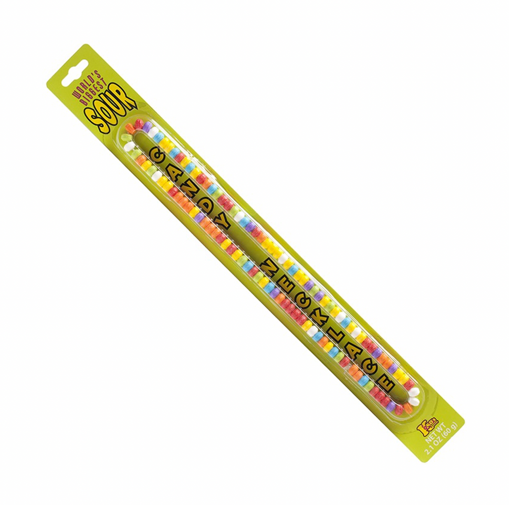 Worlds Largest Candy Necklace Sour 60g - Sugar Box