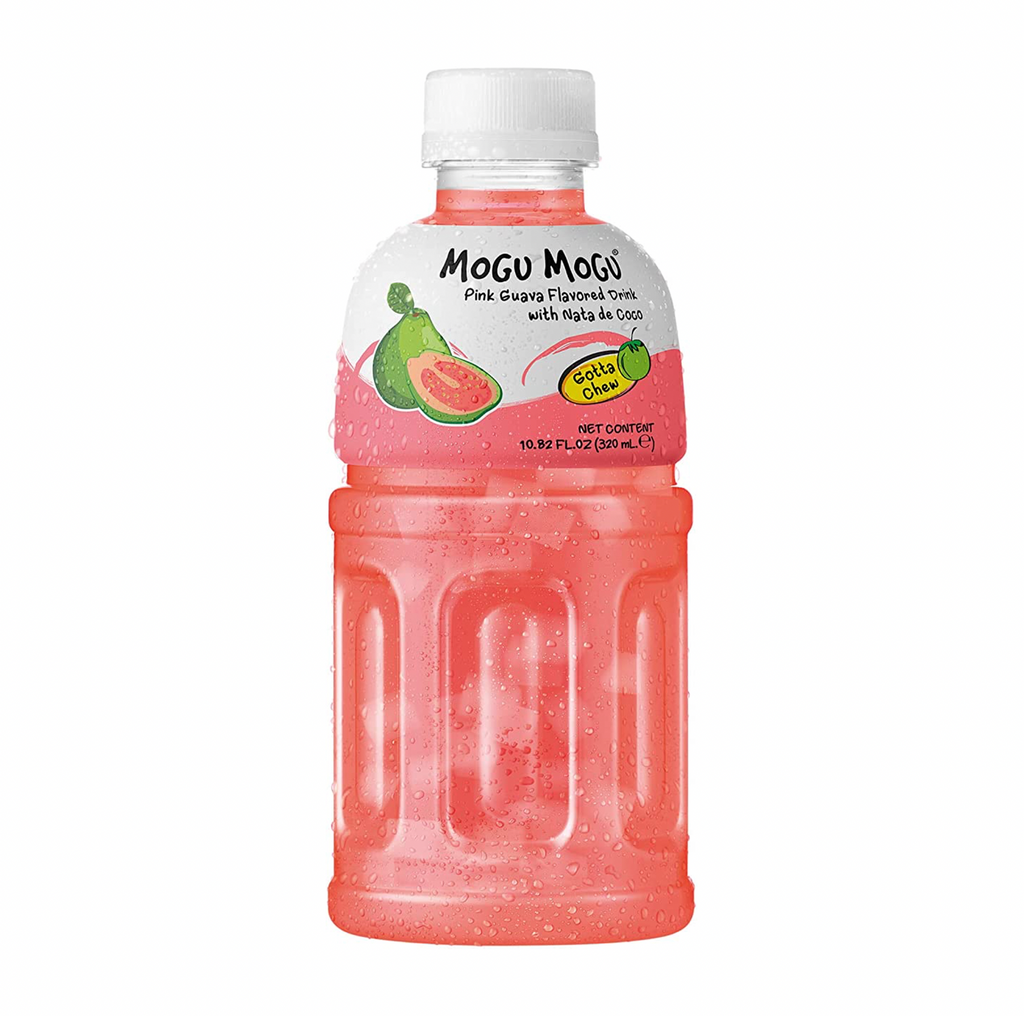 Mogu Mogu Pink Guava 320ml - Sugar Box