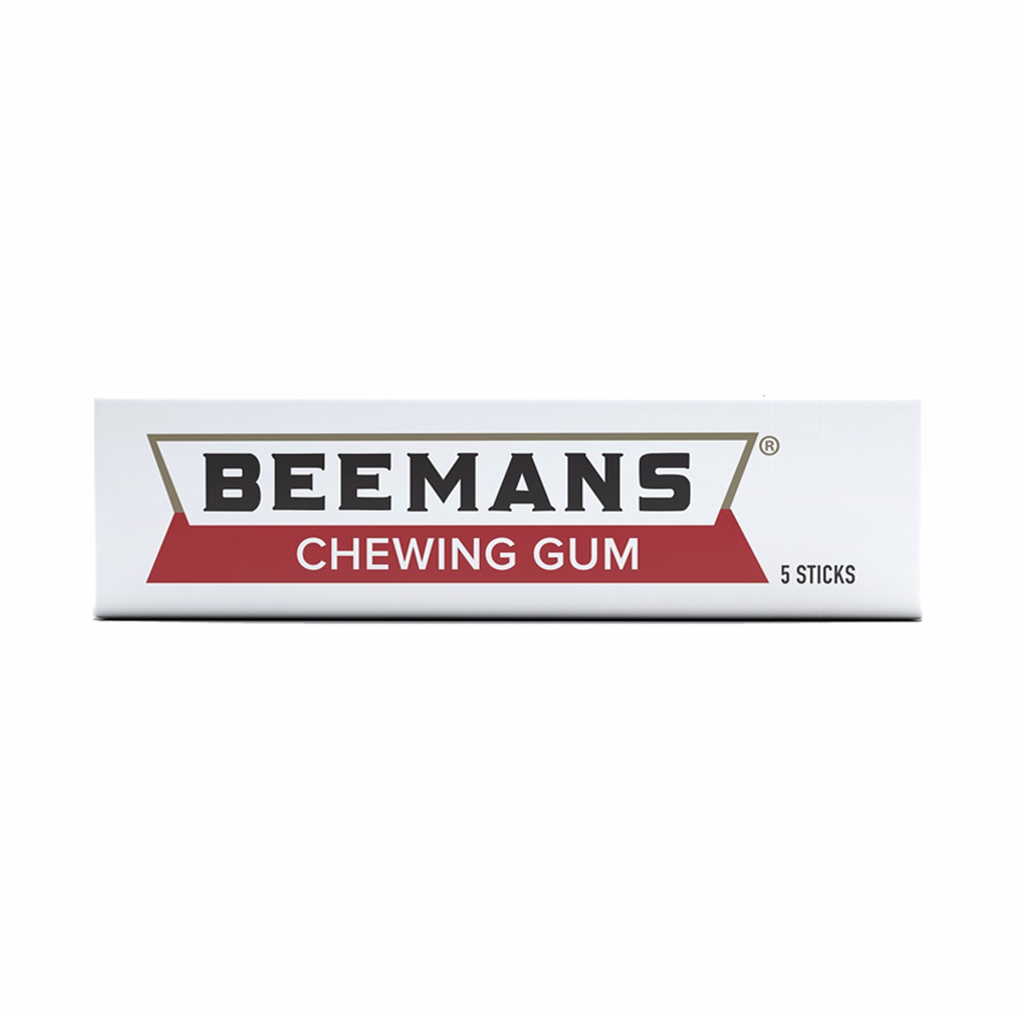 Beeman's Chewing Gum 5 Piece - Sugar Box