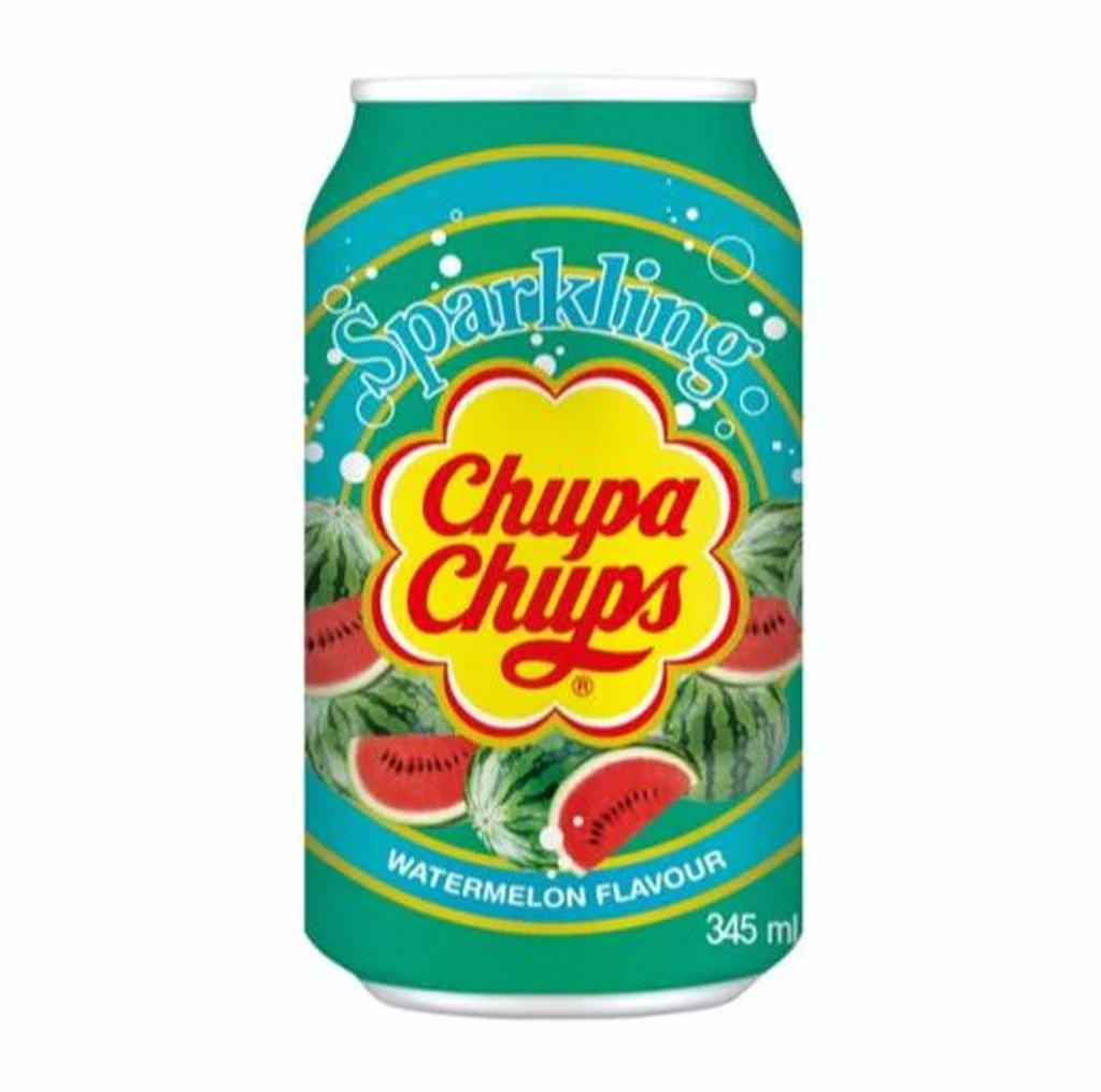 Chupa Chups Watermelon Soda 345ml | Sugar Box