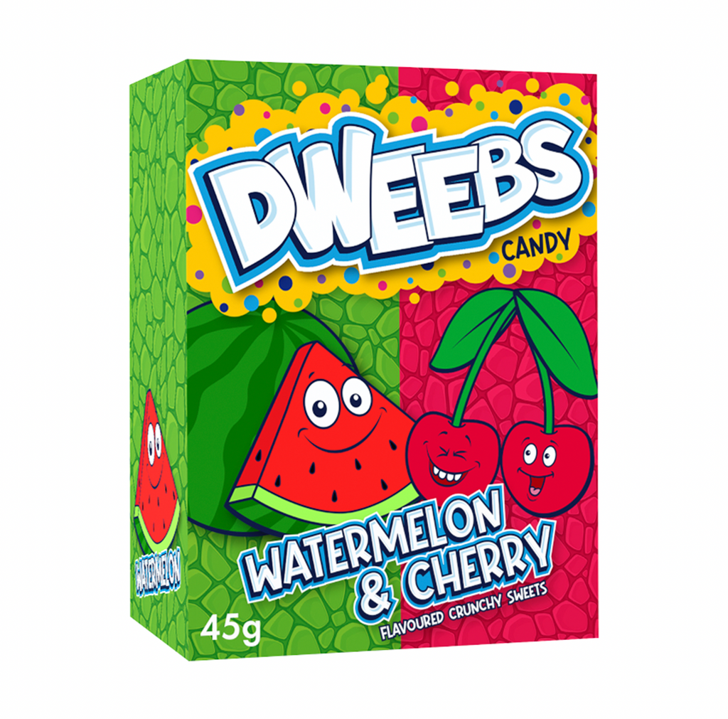 DWEEBS Watermelon and Cherry 45g - Sugar Box